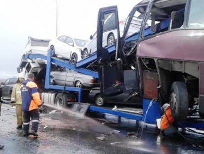 Մոսկվայից Երևան ուղևորվող ավտոբուսը վթարի է ենթարկվել. կա 5 զոհ և 27 վիրավոր (տեսանյութ)