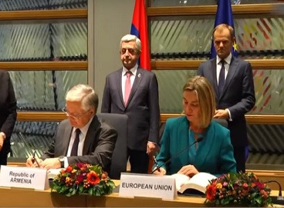 Բրյուսելում ստորագրվեց ՀՀ-ԵՄ համաձայնագիրը