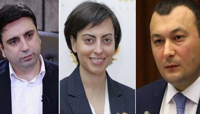 В Национальном Собрании Армении избраны три заместителя спикера